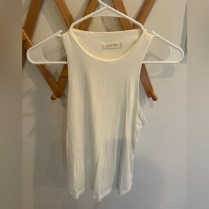 Bohme Cream Sleeveless Tank Top